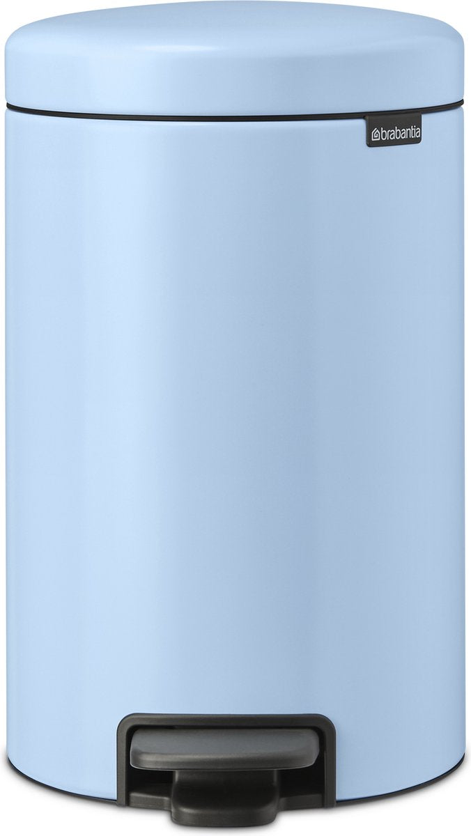 Brabantia Newicon Abfallbehälter – 12 Liter – verträumtes Blau