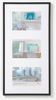 Walther New Lifestyle - Kunststoffrahmen - Fotogröße 3x 10x15 cm - Schwarz