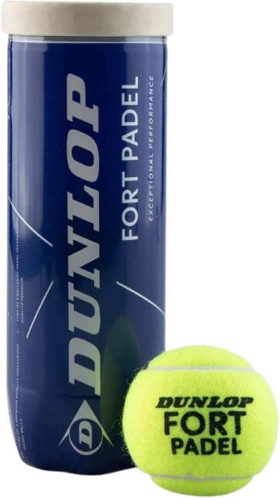 Dunlop Fort Padel 3Pet Padelbälle gelb