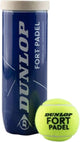 Dunlop Fort Padel 3Pet Padelbälle gelb