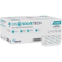 Papierhandtücher Papernet Dissolve Tech White