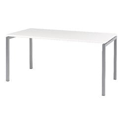 Bürotisch Bisley quattro fh weiß 160x80
