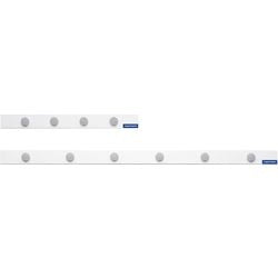 Metallleiste Magnetoplan Magnetwand 16271m weiß