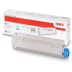 Tonerkartusche oki mc873 original cyan