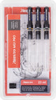 Aristo Zeichenstift – Pro College – 4er-Set – Strichstärke 0,25 0,35 0,50 mm – Flasche 23 ml Tinte – AR-64303