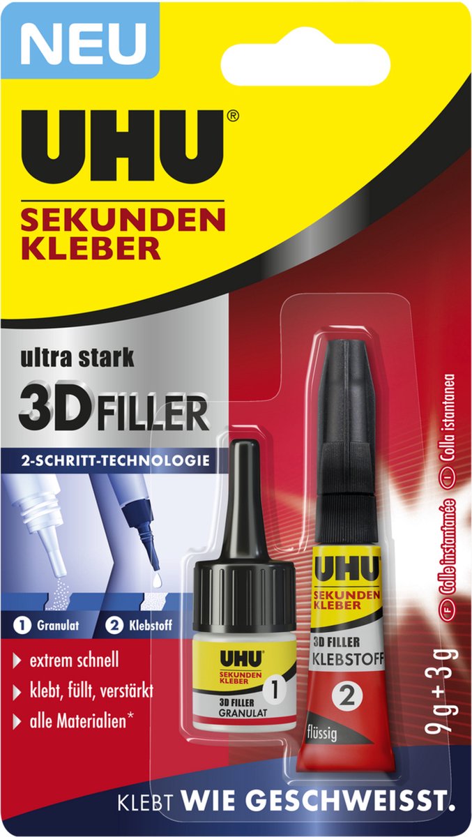 Uhu 350431, flüssig, 11 ml, 10 °C