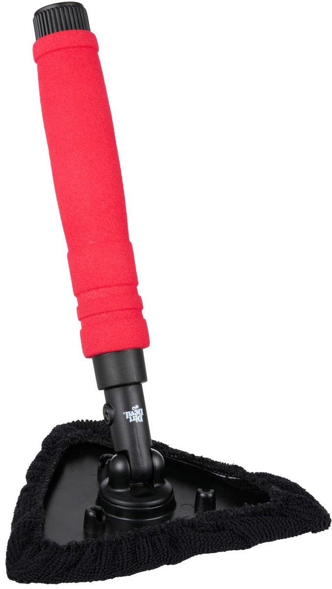 Dirt Devil Techtronic Cordless – Auto-Eiskratzer – Glas- und Fensterreiniger – 3 in 1 – Schwarz Rot