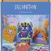 Creativ Company Hobby-Set Dekoration, Muster, bunt, fröhliche Farben, kräftige Farben, 1 Box
