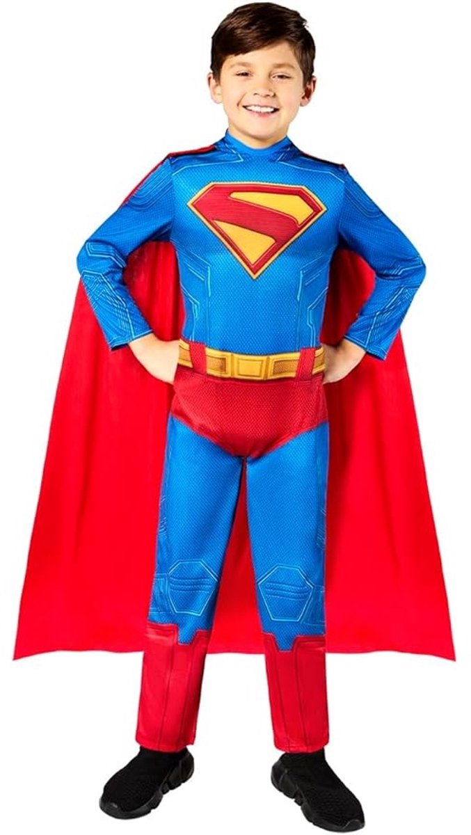 Rubies – Superman-Kostüm – DC – Kinderkostüm – 7 und 8 Jahre