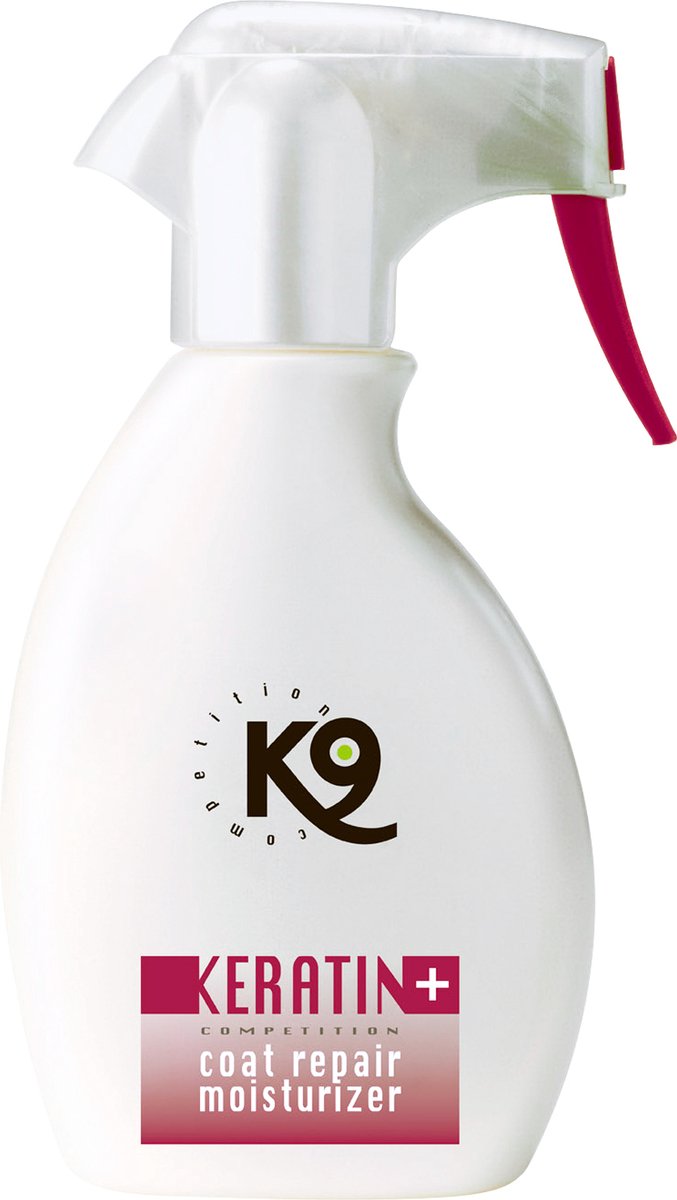 K9 – Keratin-Fellreparatur-Feuchtigkeitscreme – Hundespülung – 250 ml – Spülung für Hunde