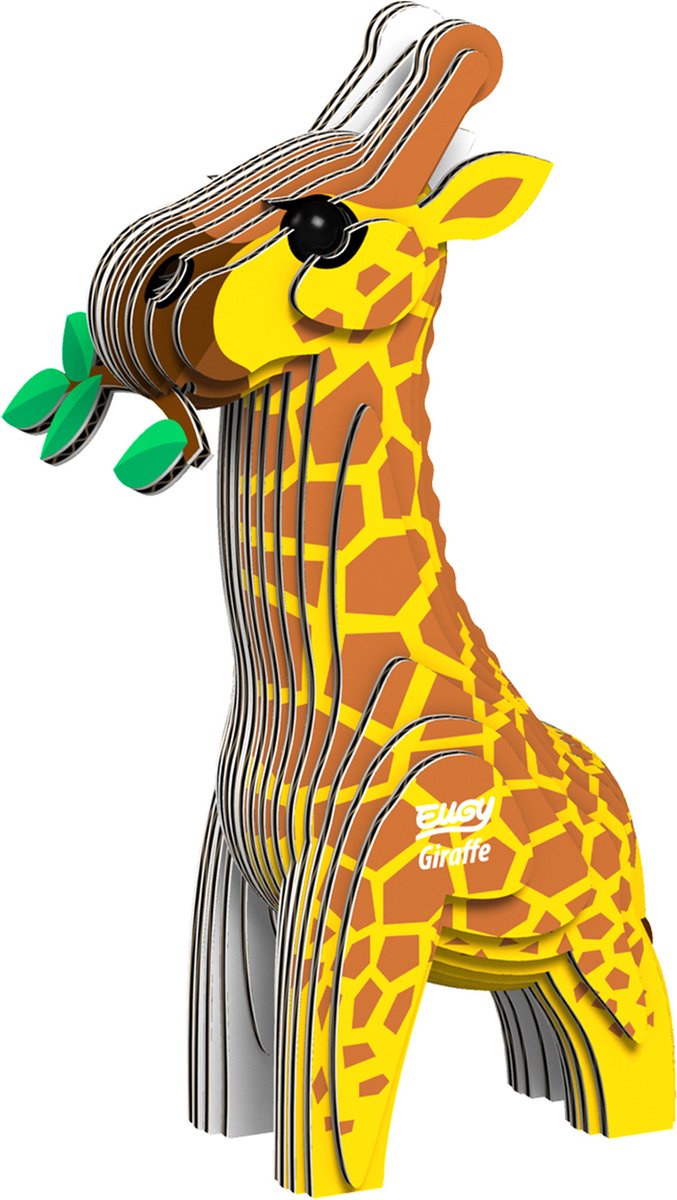 Eugy 3D-Puzzle – Giraffe – Wildtiere – nachhaltig – alle sammeln – 6 Jahre