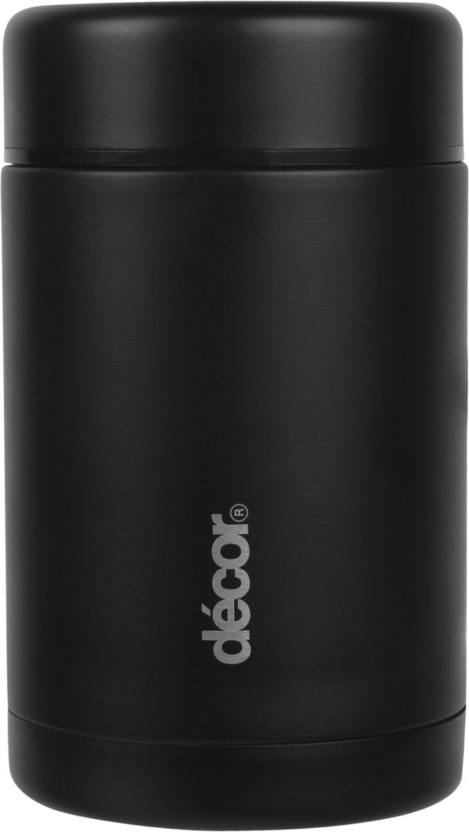 Decor Décor IDW Lebensmittelträger – 520 ml – Schwarz