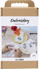 Creativ Company Hobby-Set Stickerei, Servietten, gebrochenes Weiß, 1 Box