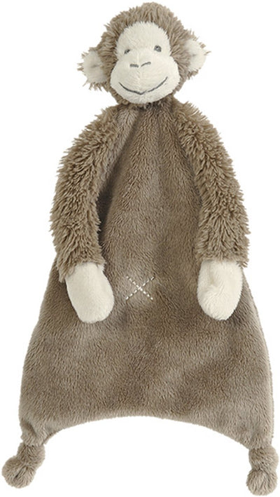 Kuscheltuch Happy Horse Monkey Mickey – braun – Babygeschenk