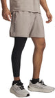 Under Armour UA Tech Woven Wordmark Short-Brn Herren-Sporthose – Timberwolf Taupe – Schwarz