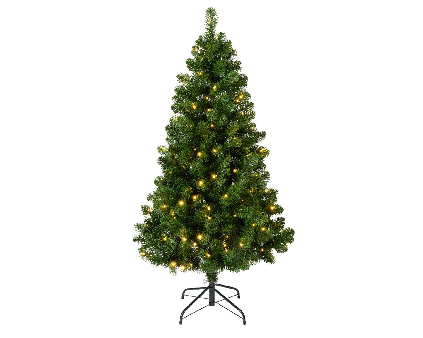 Everlands Weihnachtsbaum Imperial Pine 150cm + LED-Beleuchtung