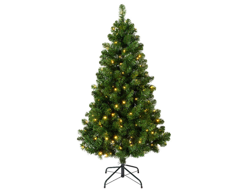 Everlands Weihnachtsbaum Imperial Pine 150cm + LED-Beleuchtung