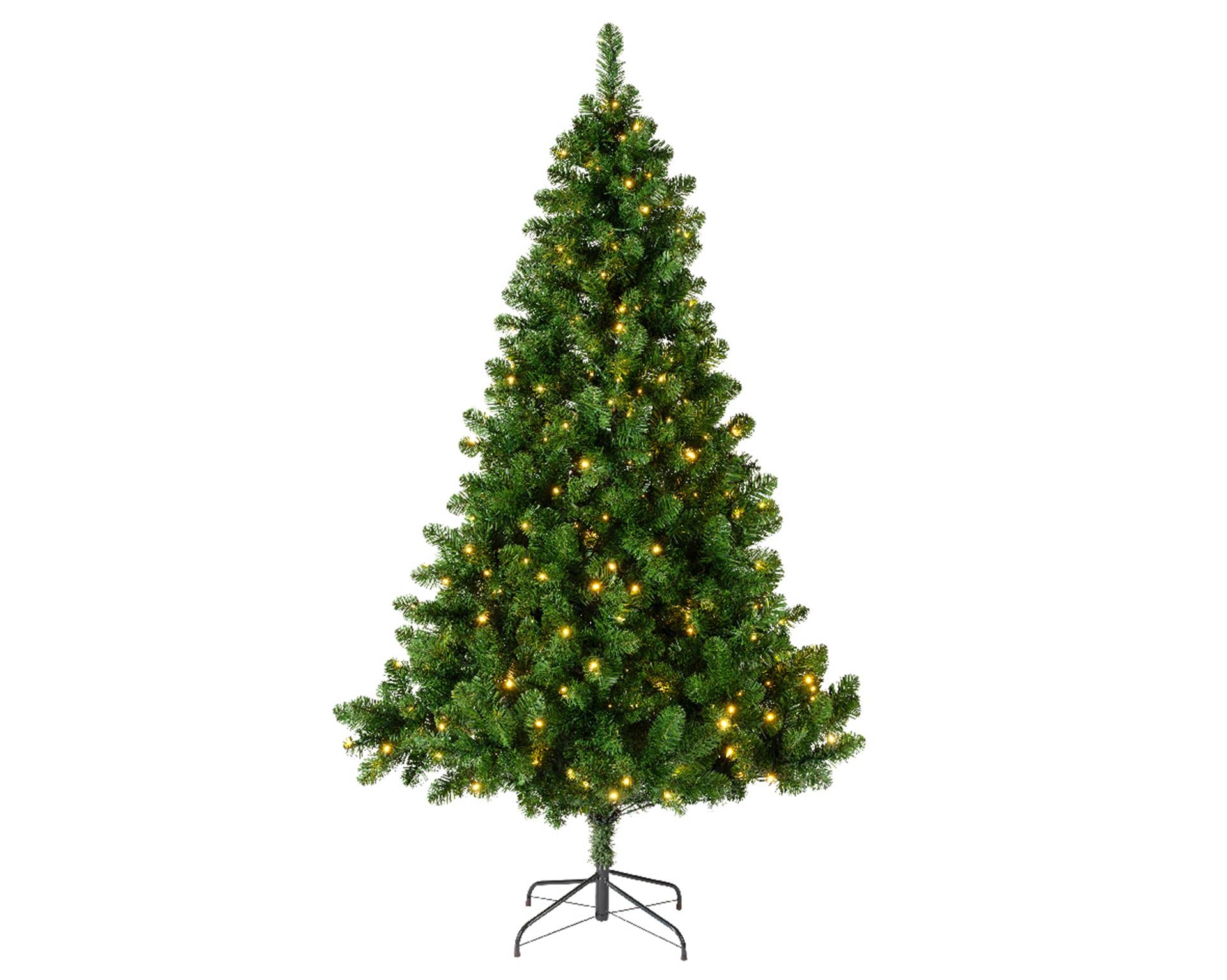 Everlands Weihnachtsbaum Imperial Pine 210cm + LED-Beleuchtung
