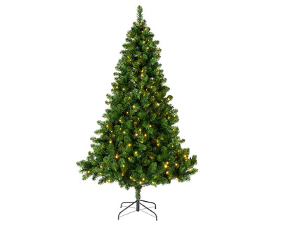 Everlands Weihnachtsbaum Imperial Pine 210cm + LED-Beleuchtung