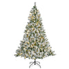 Everlands Weihnachtsbaum Kaiserkiefer verschneit 150cm+LED