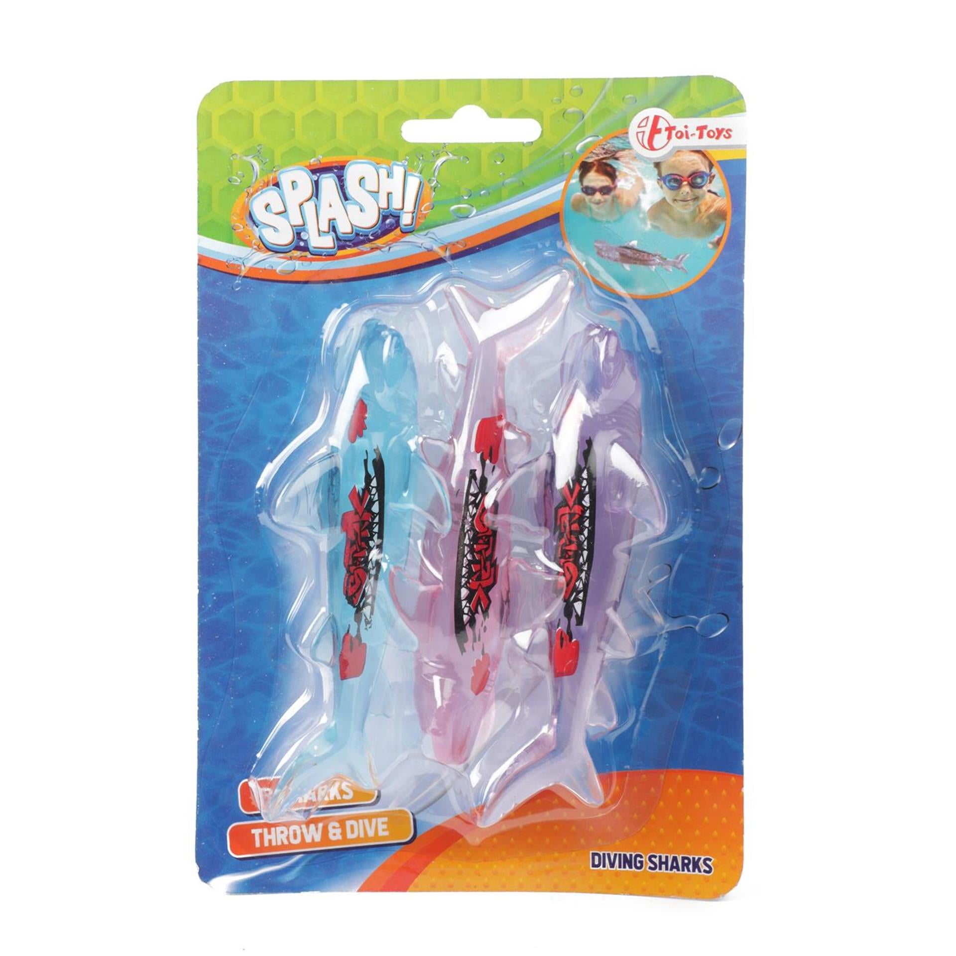 Splash Diving Fish Shark, 3..