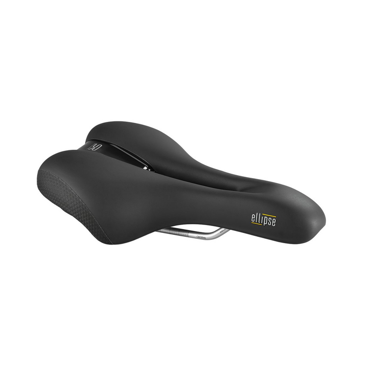 Sattel SR Premium Ellipse gemäßigte Männer schwarz