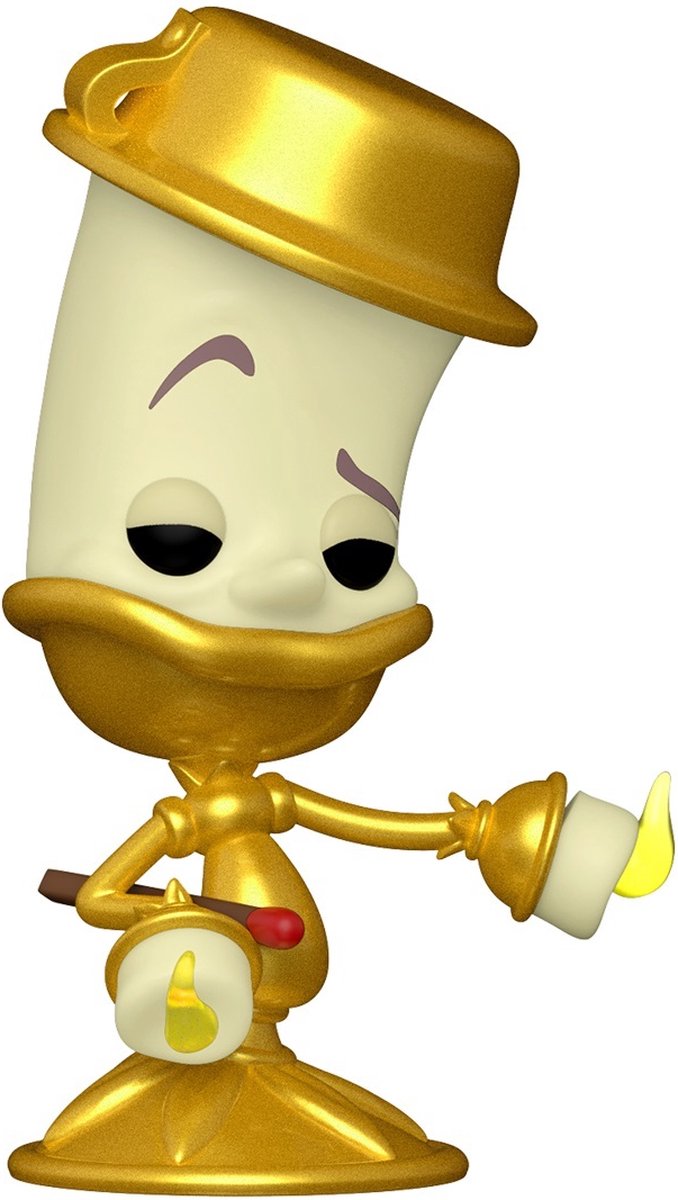 Disney Funko Schöne das Biest Sammelfigur Pop! Filme Lumiere 9 cm mehrfarbig