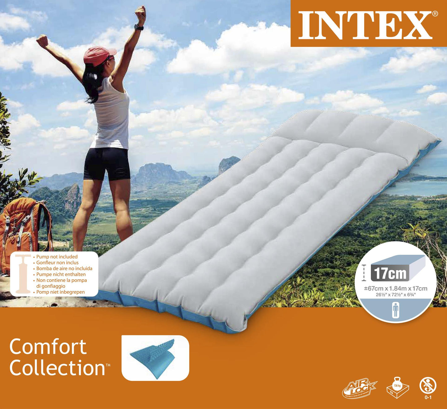 Intex Campingluftmatratze - kompakt