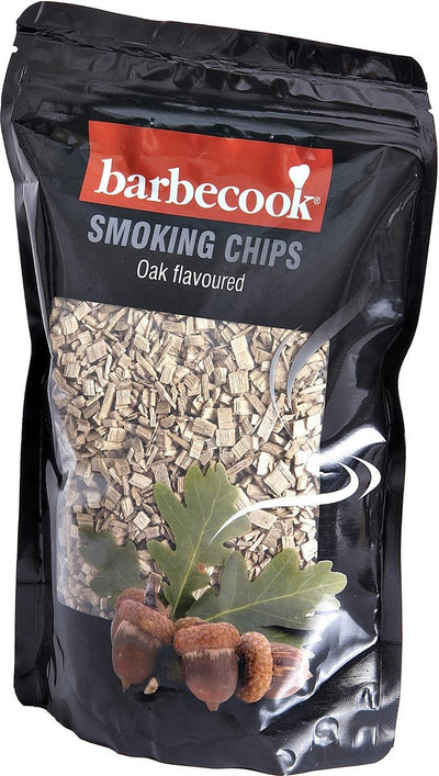 Räucherspäne aus Eichenholz von Barbecook – schwarz