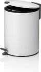 Kela Tretabfalleimer, 5 l, weiß - | matt