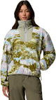 Columbia Sequoia Grove™ bedruckter Damen-Outdoor-Pullover mit halbem Reißverschluss – Citron Haze, Fieldaze