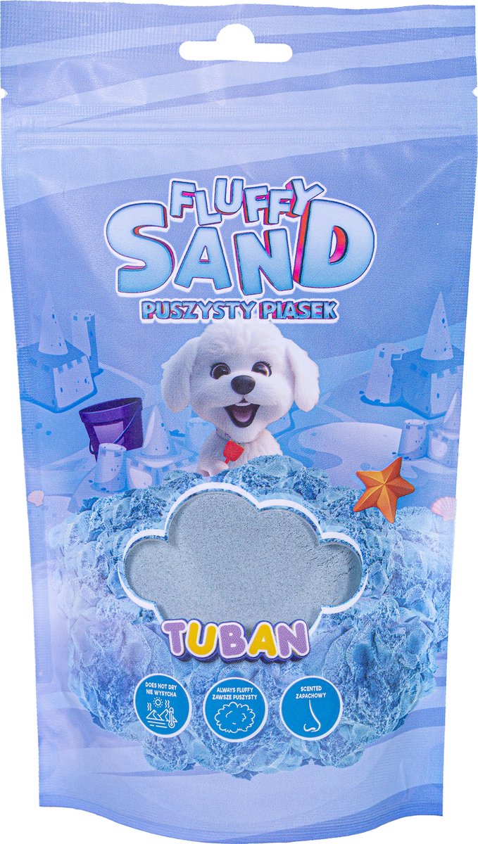 Tuban Sand flauschiger Sand blau 90 g