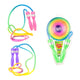 TOI-TOYS Jumping Seil mit Regenbogenfarben
