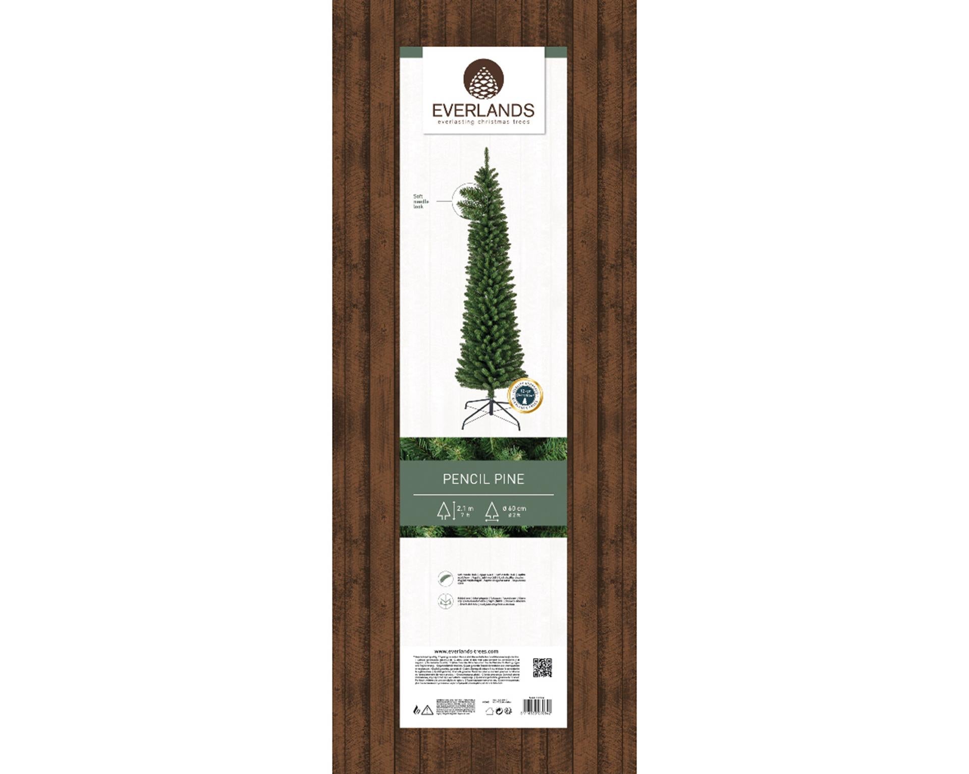 Decoris Weihnachtsbaum Bleistiftkiefer h210cm