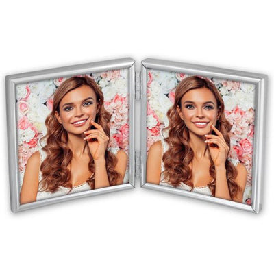 Zep Fotorahmen 120DS01-44 Silber 2x 10x10 cm