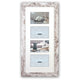 ZEP -Fotorahmen V24106 Nelson 6 4Q White Wash für 4 Fotos
