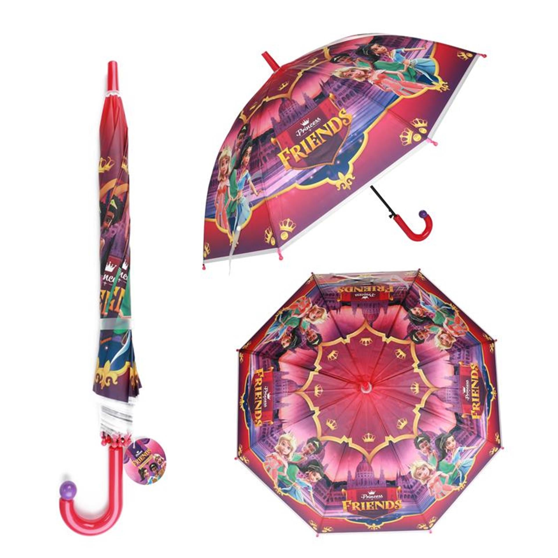 Toi-toys Freunde Umbrella Prinzessin, 80 cm