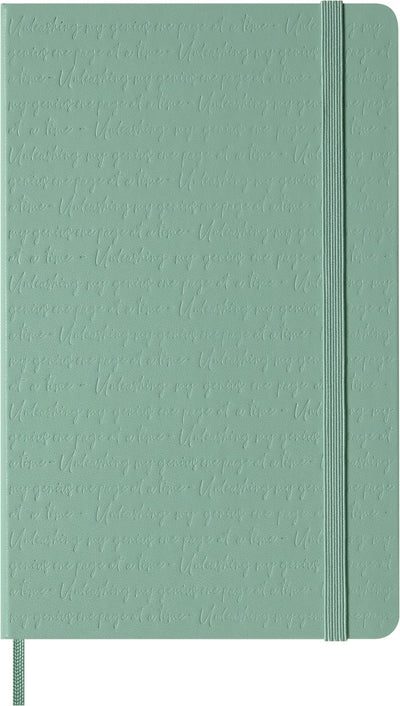 Moleskine-Notizbuch groß – Hardcover – blanko – Salbeigrün