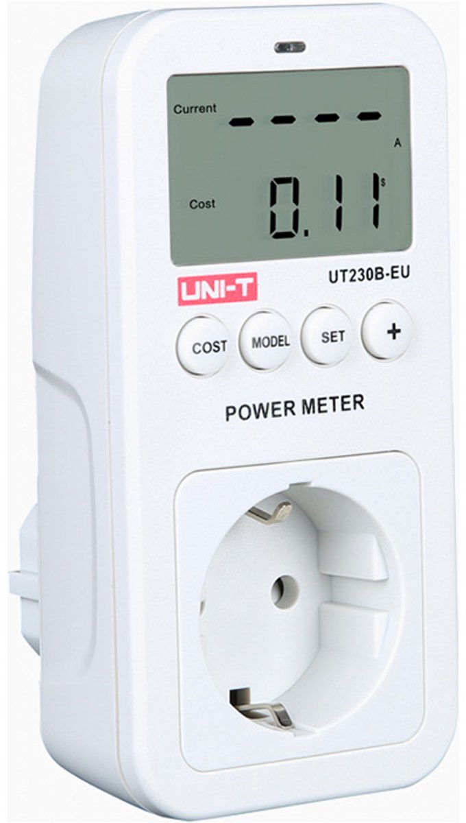 Uni-t® uni-t UT230b-eu Smart-Energiezähler-Steckdose – überwachen Sie Ihren Energieverbrauch und sparen Sie