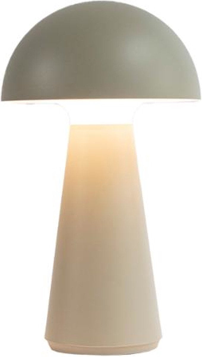 Sirius Home Sirius Sam LED-Tischlampe – warmes Grau – wiederaufladbar – für drinnen und draußen