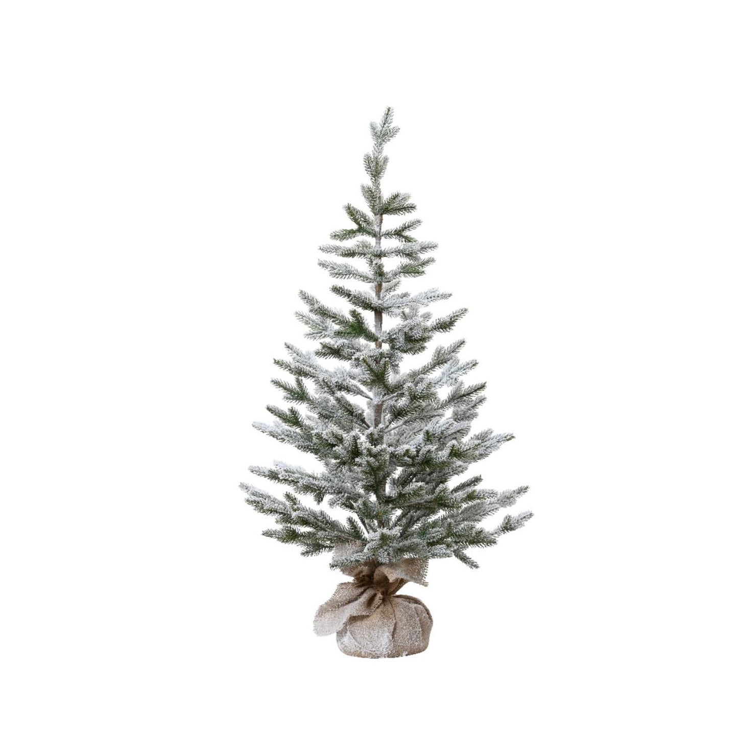 Künstlicher Weihnachtsbaum von Decoris mit Schnee ø50xh100cm