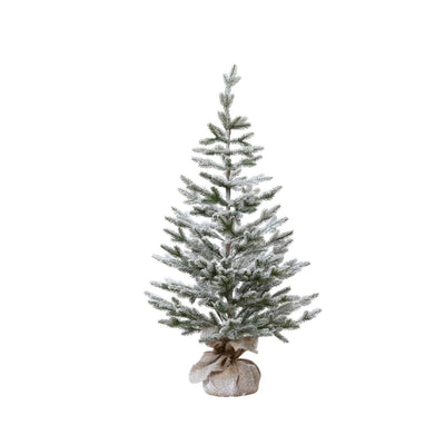 Künstlicher Weihnachtsbaum von Decoris mit Schnee ø50xh100cm