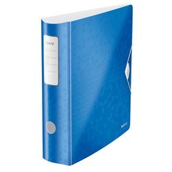 Ordner Leitz 180° Active Wow A4 Blau Metallic