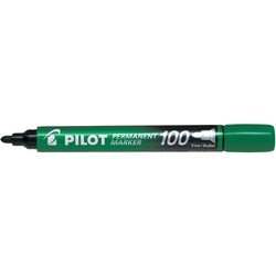 Permanentmarker Pilot 100 1 mm Rundspitze grün