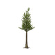 Decoris künstlicher Weihnachtsbaum Mini auf Stamm ø18xh45cm