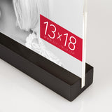 ZEP Acryl AQ757B DRESDA Schwarz 13x18 cm - afbeelding 2