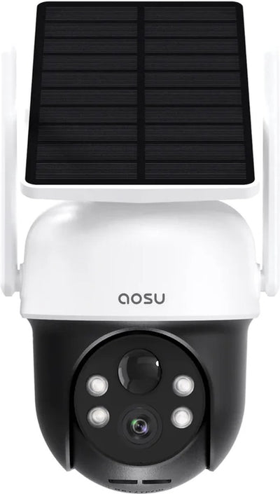 Aosu Solarcam D1 Classic – Überwachungskamera – 2K-Bild – 2-Wege-Audio – 360°-Ansicht, KI-Tracking
