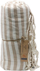 Alte Weisheit – Handtuch – Baumwoll-Pario-Handtuch 100 x 180 cm warmer Sand – Badetuch – Strandtuch – Duschtuch – Peeling-Handtuch – weiches Tuch