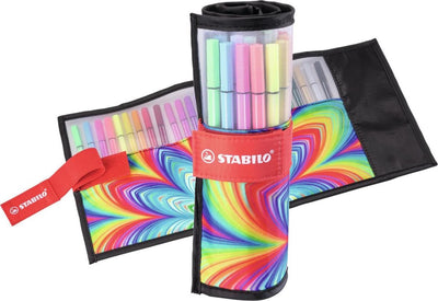 Stabilo Pen 68 Filz -Tip Pen Arty Roller Set mit 25 Teilen
