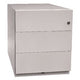 Schubladenelement Bisley NWA59M7SSSS845, 3 Schubladen, mobiles Zylinderschloss, hellgrau